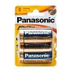 PILAS ALCALINAS PANASONIC R-20 PAQ 2