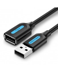 CABLE VENTION USB 2.0 MACHO USB HEMBRA 5M NEGRO CBIBJ