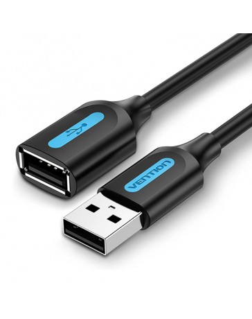 CABLE VENTION USB 2.0 MACHO USB HEMBRA 5M NEGRO CBIBJ