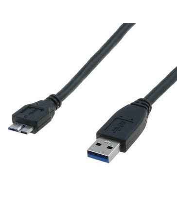 CABLE 3.0 USB A-MACHO MICRO B-MACHO 3MT