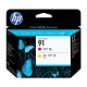 INK JET HP ORIG.C9461A Nº91 CABEZAL MAG Y AMAR