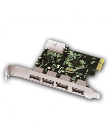TARJETA APPROX PCIE 4 PTO USB 3.0 APPPCIE4P
