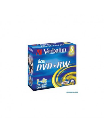DVD+RW VERBATIM 8CM SLIM CASE 5